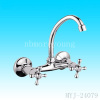 single lever wall mount kitchen faucet