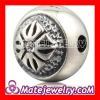10mm Shamballa antique style sterling silver Bead with Austrian Crystal