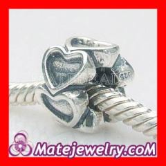 european sterling silver antique heart beads wholesale