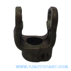 Drive shaft parts Splined yoke with Handwheel & Ball Attachment