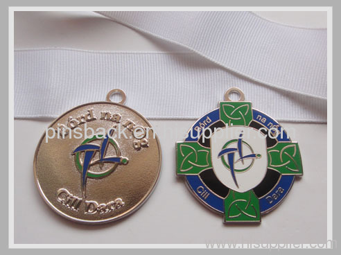 hard enamel sport medal