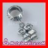 925 Sterling Silver Dangle Charms Sister Design For european Necklace Jewelry