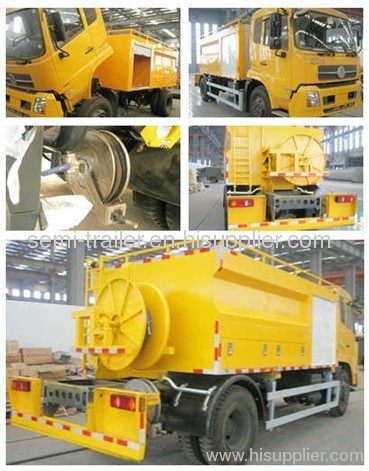 4x2 High Pressure jetting and Dredging Truck