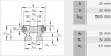 LFS32-N guideways bearings/ DIN 931/LFS52-NZZ