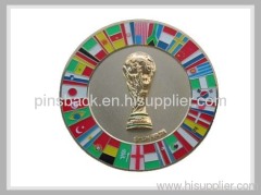 3D metal coin