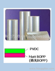 PVDC-MATT BOPP