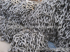 Boat Unstudded anchor chain