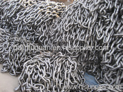 Boat Unstudded anchor chain