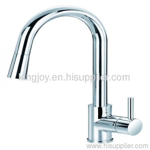 Single lever handshower kitchen foucet