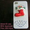 Iphone cover with crystal