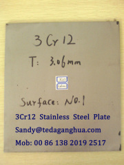 3Cr12 stainless steel plate