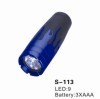 Promotional Flashlight, Made of Aluminum Alloy, with CE and RoHS Marks