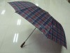 large 2 fold auto open polyester umbrella