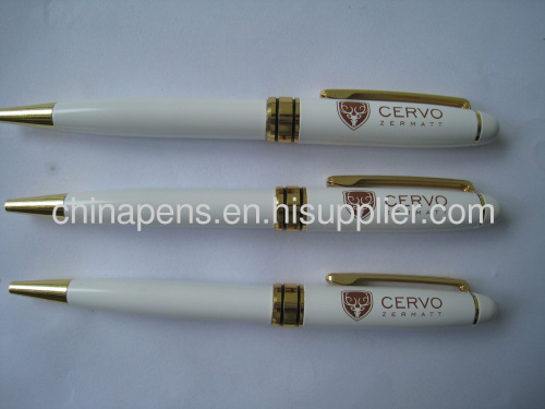 luxurious hotel use metal ball point pen