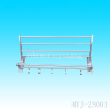 silver Towel bar wiht hook