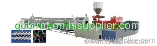 PVC pipe extrusion line