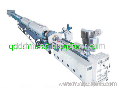 PE pipe production line