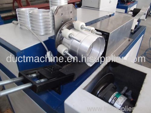 insulated aluminum flexible duct machine,spiral flexible aluminum duct machine,pure aluminum flexible duct machine