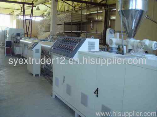 PVC fiber reinforced hose production line