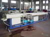 PVC two pipe extrusion line