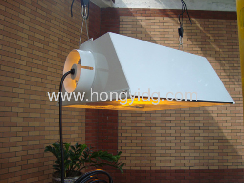 grow light reflector, air cooled reflector, hydroponics, plant lights