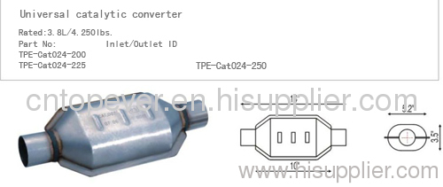 cordierite honeycomb catalytic converter