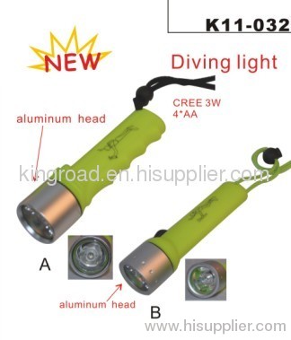 diving light