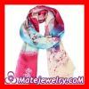 Colorful Silk Scarves 170×50cm Long Oblong Silk Scarves Wholesale