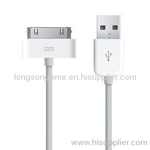 USB Data Sync Charger Cable for Iphone 4G 3G 3GS iPad iPod Nano Touch