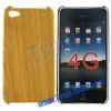 Brown Wood Grain Case for iPhone 4