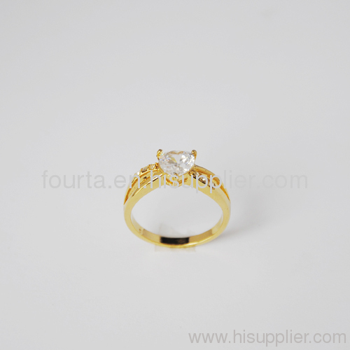 FJ 18k golden plated ring 1320356