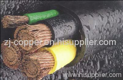 Moveable Flexible Rubber Cable For Coal Mining Cable