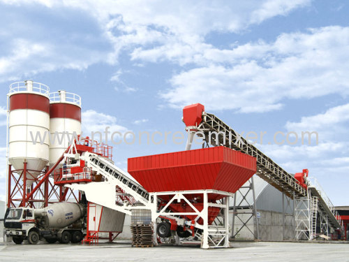 mobile concrete batching plant