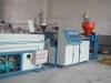 PE carbon spiral reinforcing pipe making machine line