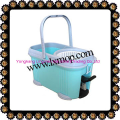 HL005 Light Blue 360 Amazing Mop,3 Drives,Deluxe Model