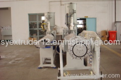 Carbon spiral pipe production line