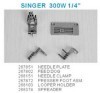 SEWING MACHINE PARTS GAUGE SETS SINGER 300W 1/4