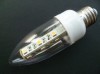 2.5W E27 12SMD led candle bulb