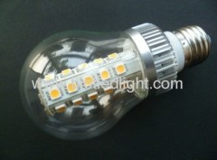 6W E27 33SMD led bulb