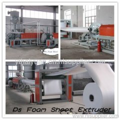 HY75/90 Plastic foam sheet extruder machine
