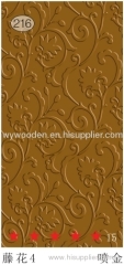 decorative mdf wave boards used for home decoration