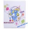 Cute Cartoon Leather Cover for iPad 2 Stand