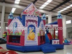 Disney princess cheap inflatable bounce house
