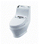 one-piece automatic toilet seats