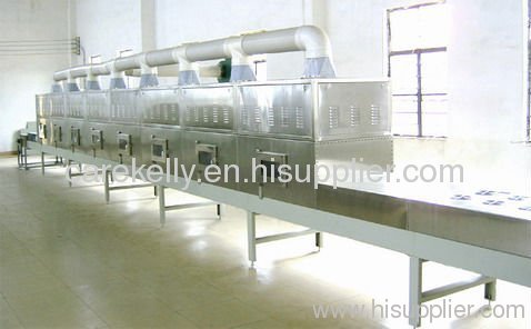 belt type roasted nuts microwave drying machine