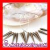 52mm Plated Antique Bronze Spike Beads For Basketball Wives Hoop Earrings
