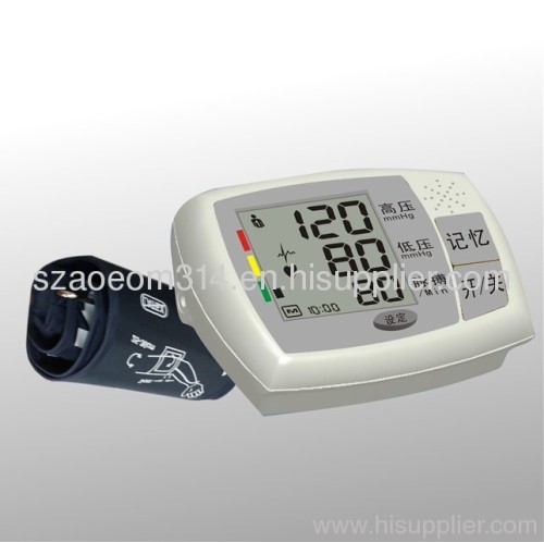 Digital Arm Blood Pressure Monitor or Sphygmomanometer