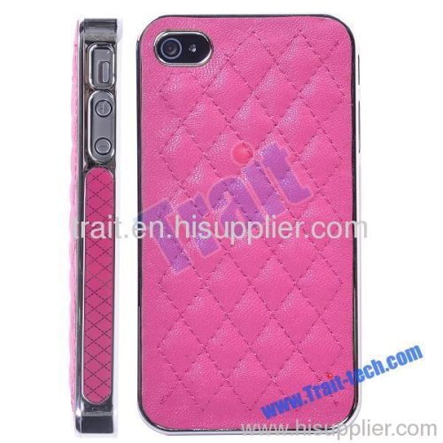 Hard Case Cover for iPhone 4S/iPhone 4 (Hot Pink)