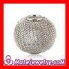 25mm Basketball Wives Wire Grey Mesh Balls Beads Wholesale