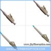 LC/PC to SC/PC Multimode OM3 10G Simplex Fiber Optic Patch Cord